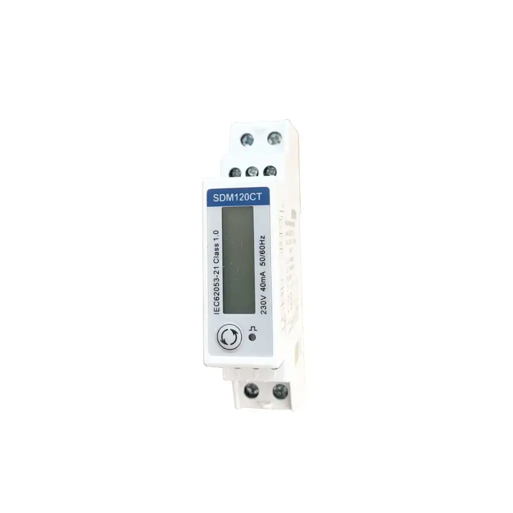 Growatt energy meter monofase con TA 100A