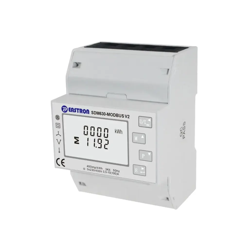 Growatt energy meter trifase con TA 100A