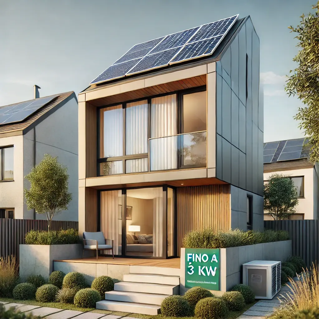 Monitoraggio impianti fotovoltaici fino a 3 kW