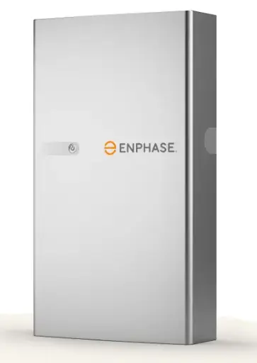 [IQBATTERY-5P-1P-INT] Enphase IQ Battery-5P con kit copertura e staffa per montaggio parete